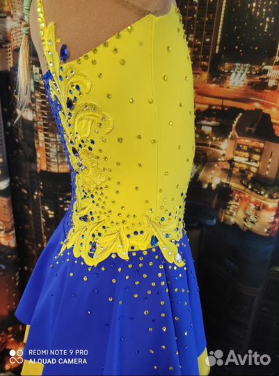 Платье для фигурного катания 128-134