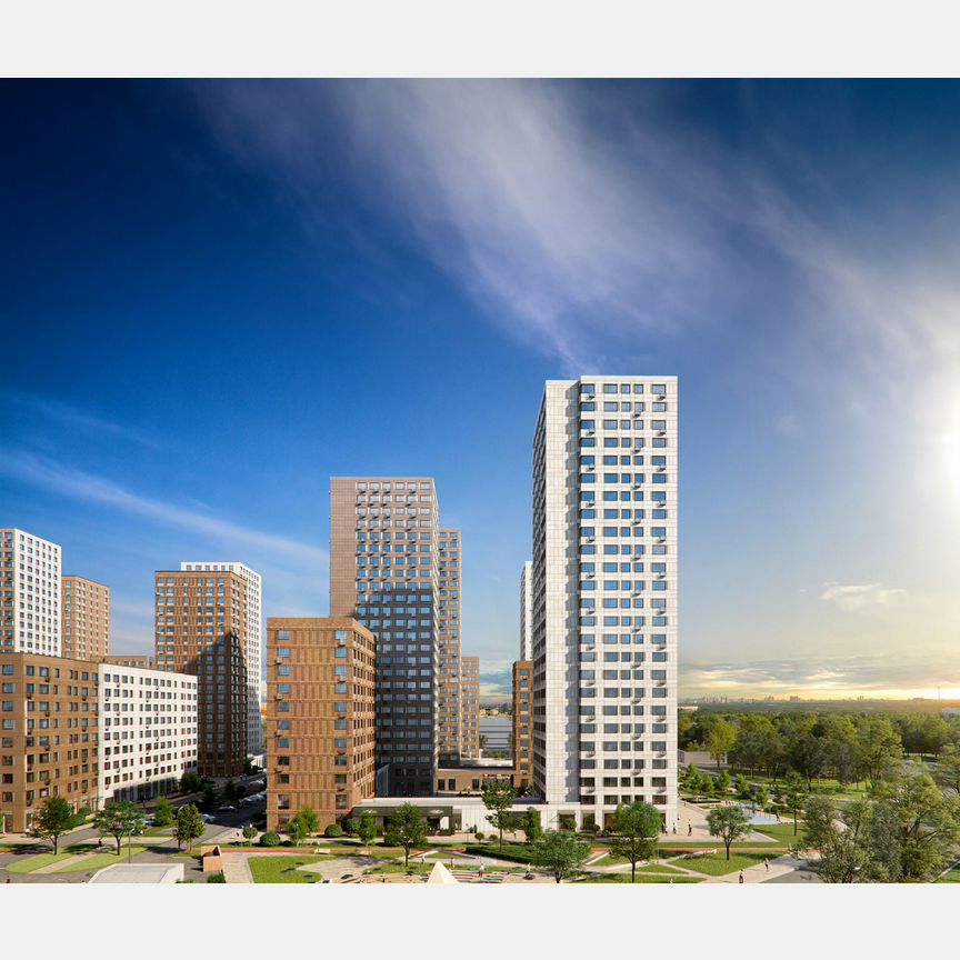 2-к. квартира, 46,5 м², 25/25 эт.