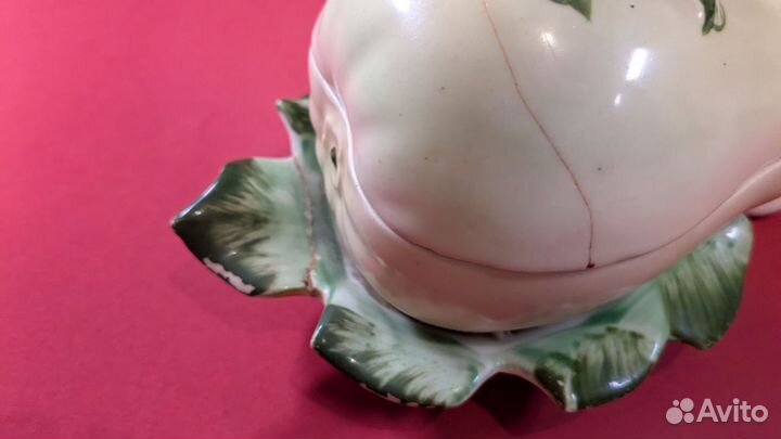 Антикварная масленка. Царский фарфор