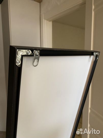 Зеркало напольное в раме 33х153 см черное