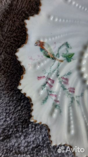 Блюдце. Кузнецов для Филиппова. 19 век