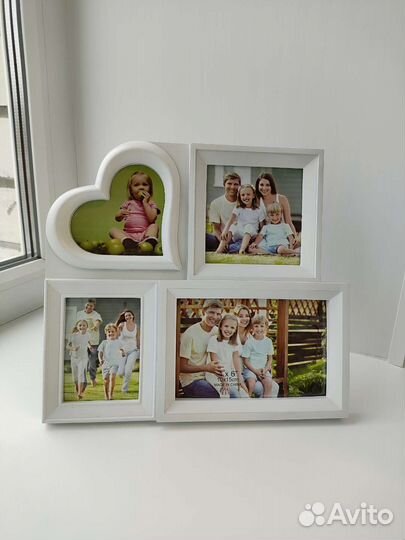Фоторамка коллаж на 4 фото новая