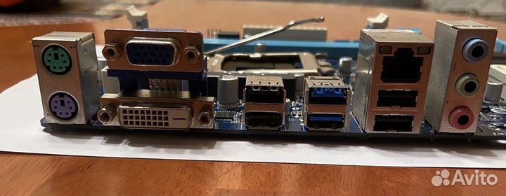 Материнская плата gigabyte GA-B75M-D2V