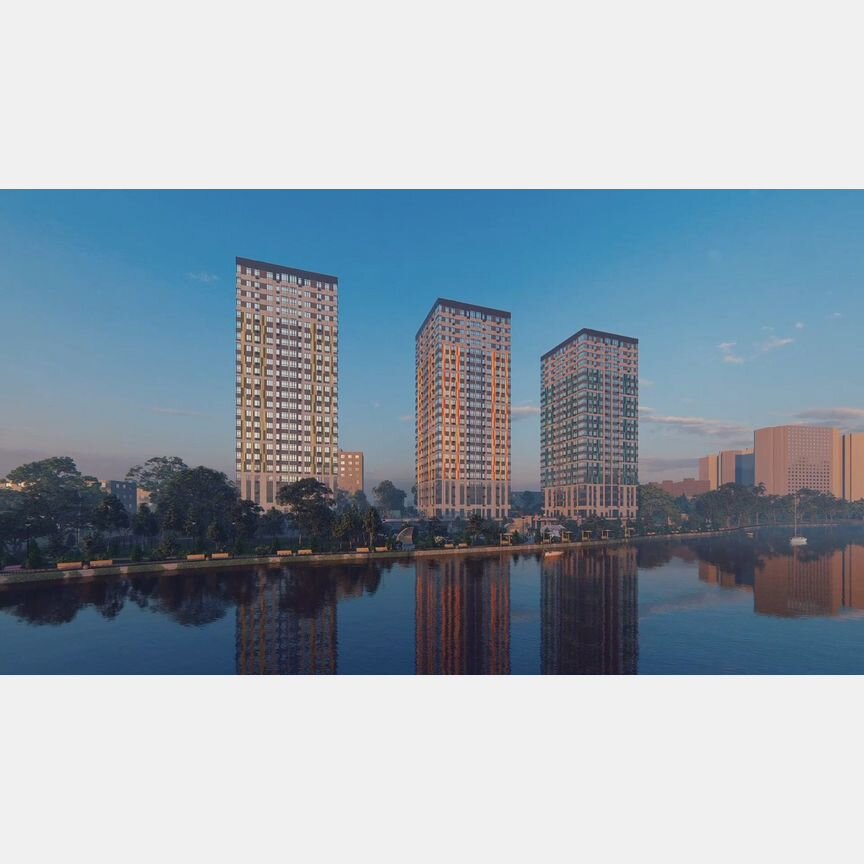 1-к. квартира, 44,9 м², 17/23 эт.