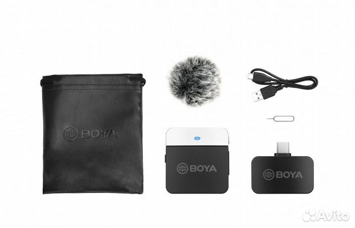 Беспроводная микрофонная система Boya BY-M1LV-U