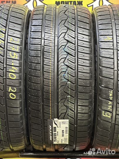 Nitto NT421Q 275/40 R20 и 315/35 R20 110V