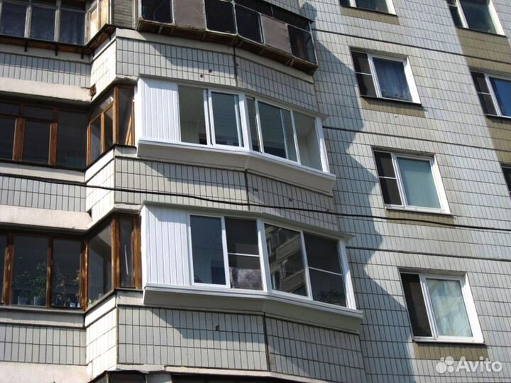 Алюминиевые окна на балкон