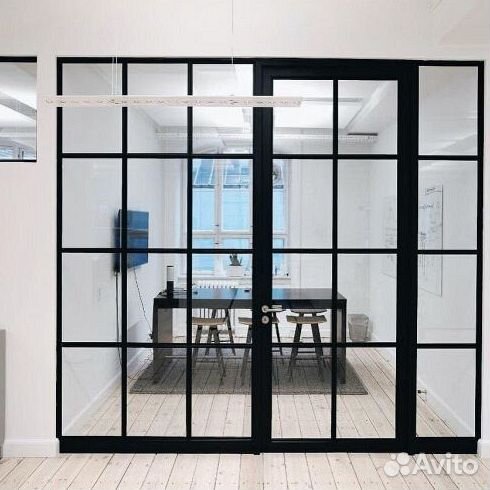 Стеклянные перегородки