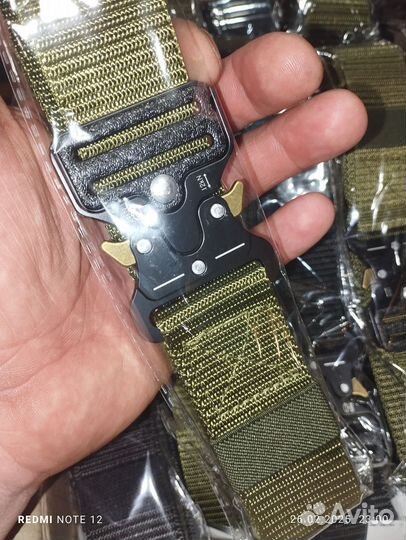 Туристический ремень кобра