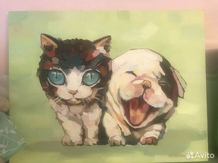 Картина маслом на холсте