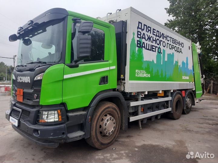 Мусоровоз рг-35 scania P340B6X2*4NA рг-35