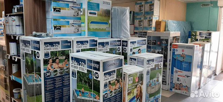 Бассейны Bestway со склада в Иркутске