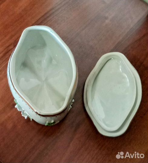 Шкатулка. Кисловодский фарфор