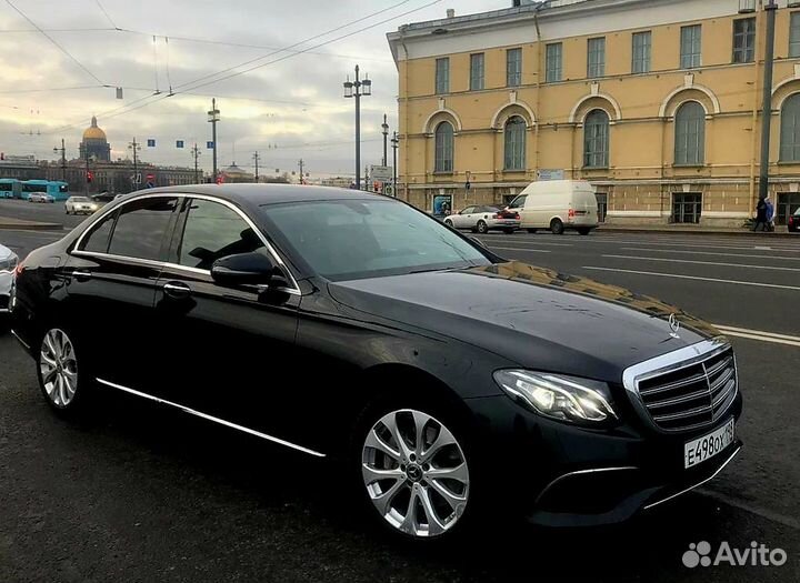 Аренда автомобиля mercedes премиум с водителем