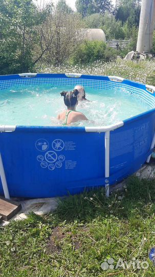 Каркасный бассейн intex