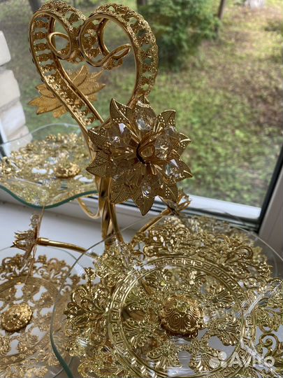 Конфетница на ножке