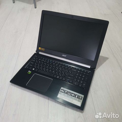 Ноутбук Acer A715 на разбор