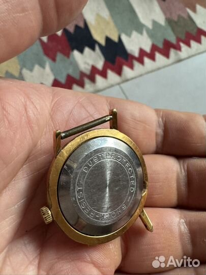 Часы Полет СССР позолоченные au 20