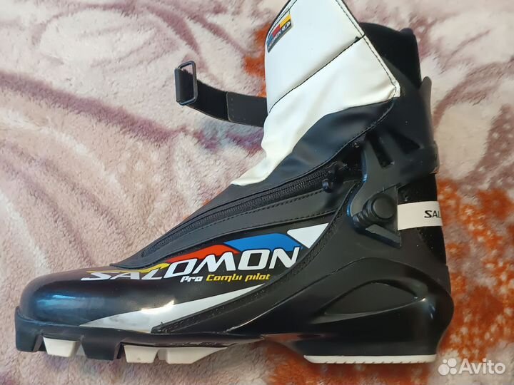 Лыжные ботинки коньковые salomon