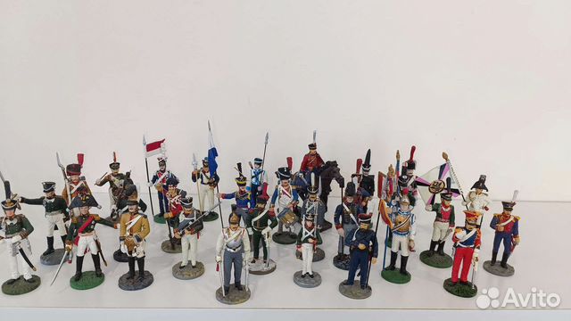 Коллекция оловянных солдатиков
