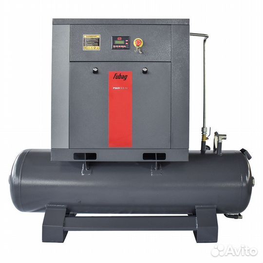 Компрессор 5,5 кВт винтовой на ресивере
