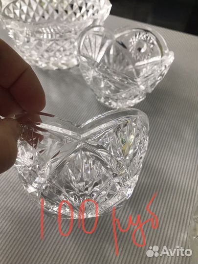 Ваза хрустальная СССР