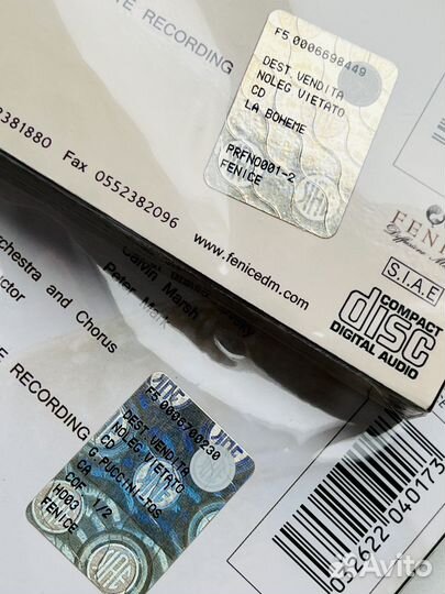 CD Giacomo Puccini: «Tosca», «La Boheme»