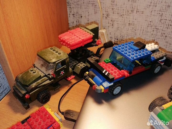 Детские машинки конструктор игрушки бу