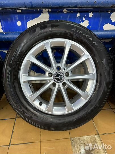Диски r17 оригинал с шинами Mercedes