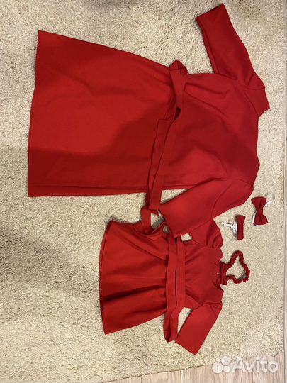 Платье мама и дочка