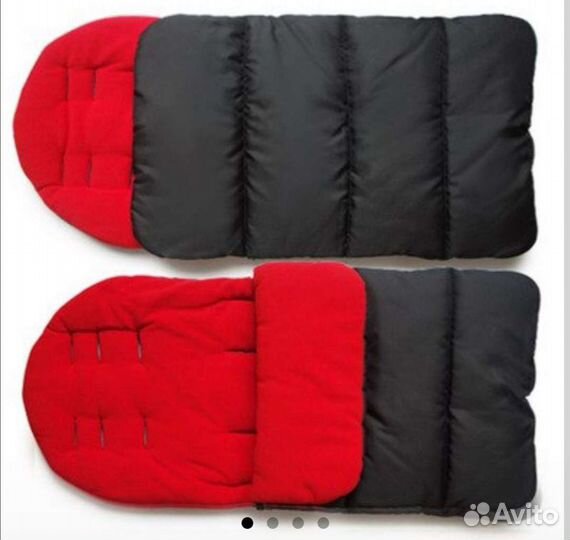 Конверт в коляску демисезонный на флисе