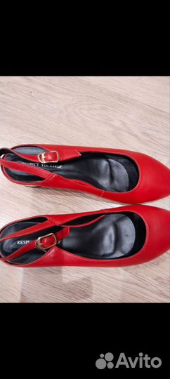 Балетки натуральная кожа 39 размер