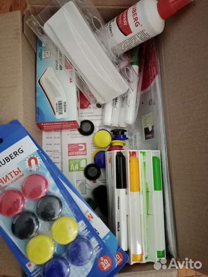 Магнитно маркерная доска на ножках бу brauberg