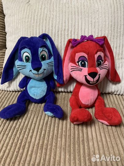 Заяц зайчики мягкая игрушка