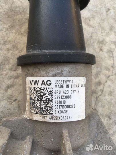 Рулевая рейка volkswagen polo