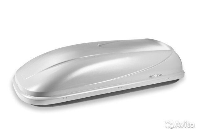 Автобокс серый Koffer Bonus серый