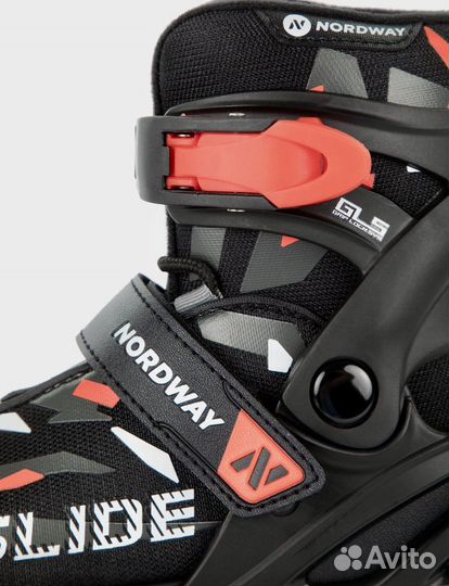 Коньки детские раздвижные Nordway Slide 26-31