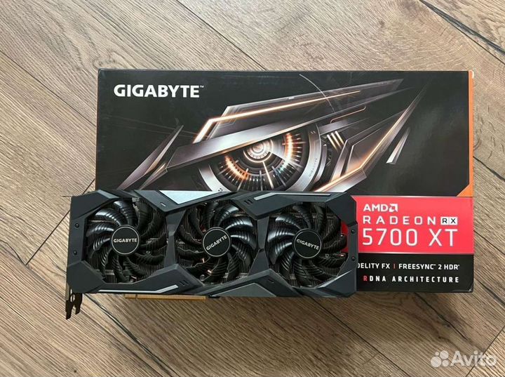 Видеокарта rx 5700 xt