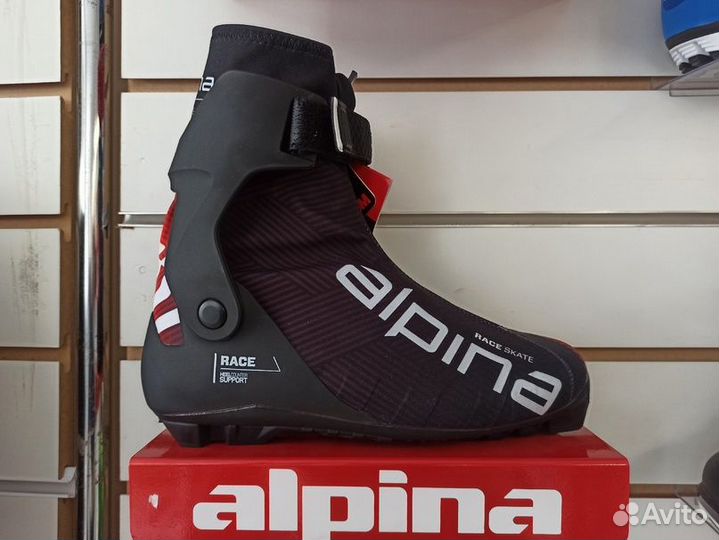 Ботинки лыжные Alpina Race Skate 5374-1K