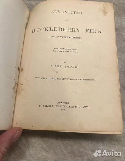 The adventures of Huckleberry Finn на заказ
