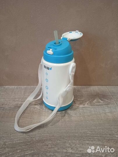 Термос детский с трубочкой