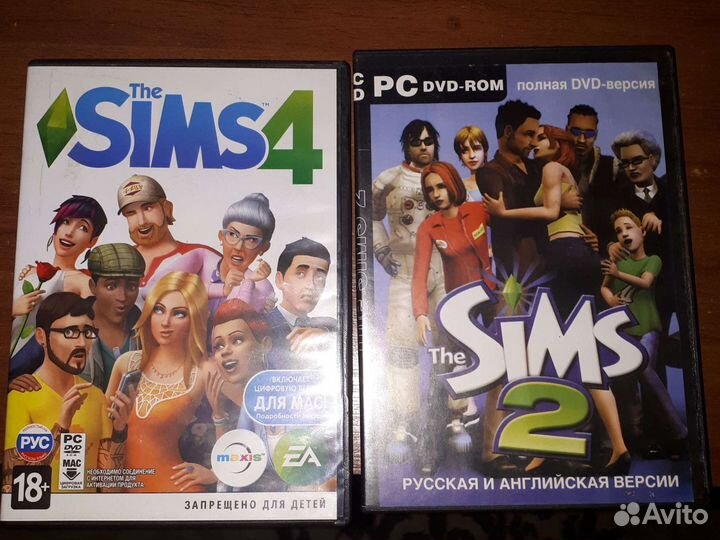 Компьютерные 2 игры Симс 2 Симс 4