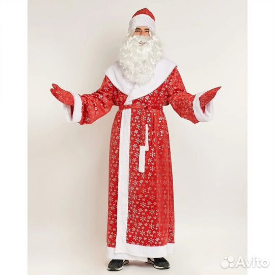 Костюм Деда мороза, рост 182 новый