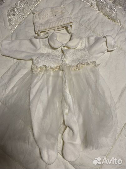 Конверт + одежда на выписку для девочки деми