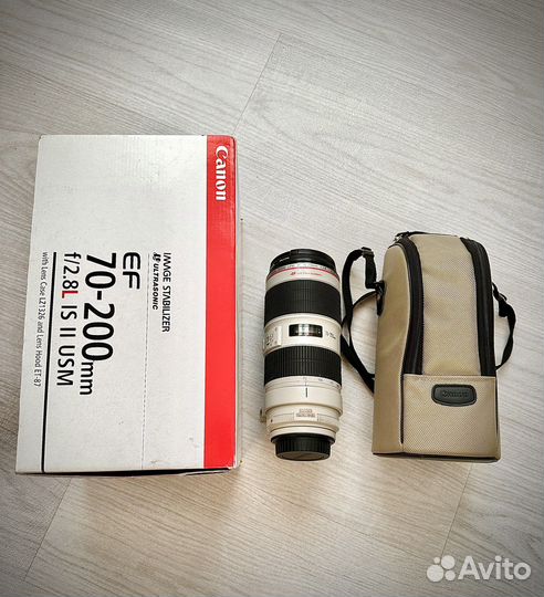 Объектив Canon EF 70-200mm 2.8 L IS II USM