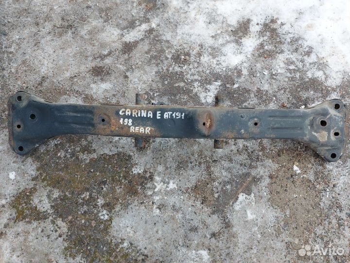 Балка задняя