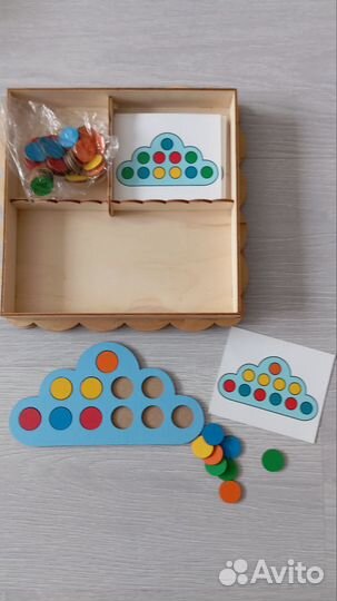 Развивающие деревянные игрушки