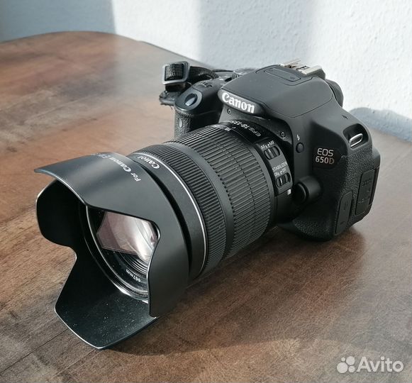 Зеркальный фотоаппарат canon 650d