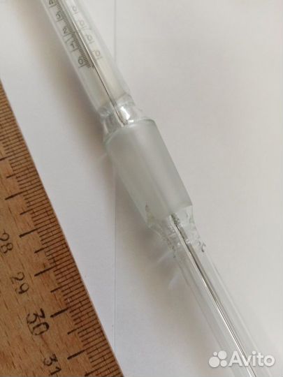 Термометр лабораторный +350 С со шлифом 14