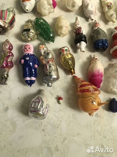 Елочные игрушки СССР в реставрацию